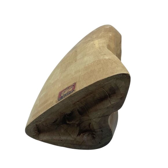 Vintage Vikinca Ecuador Hand Carved Wooden Madonna Child Mother Baby Art Deco 9" - Picture 3 of 4